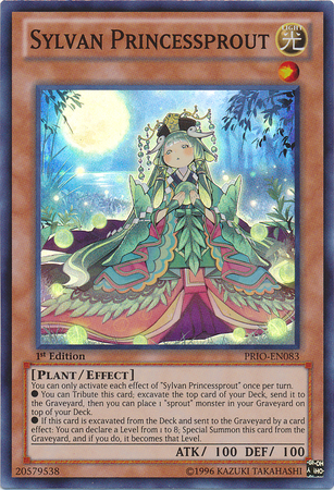 Sylvan Princessprout [PRIO-EN083] Super Rare | Clutch Gaming