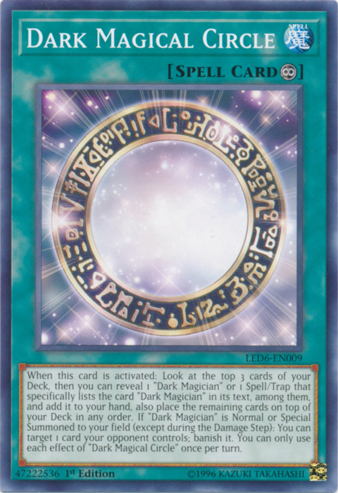 Dark Magical Circle [LED6-EN009] Common | Clutch Gaming