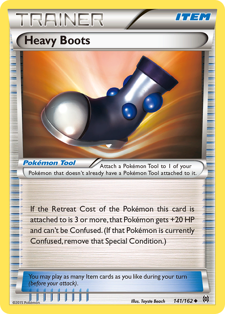 Heavy Boots (141/162) [XY: BREAKthrough] | Clutch Gaming