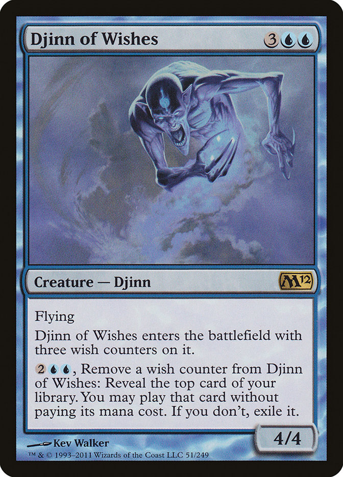 Djinn of Wishes [Magic 2012] | Clutch Gaming