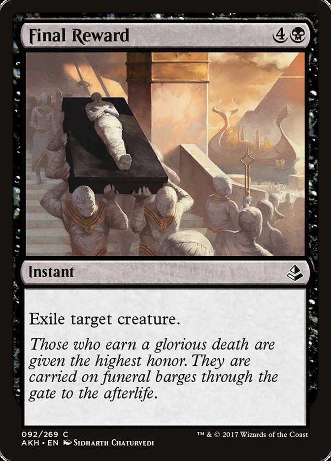 Final Reward [Amonkhet] | Clutch Gaming