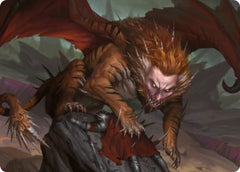 Manticore Art Card [Dungeons & Dragons: Adventures in the Forgotten Realms Art Series] | Clutch Gaming