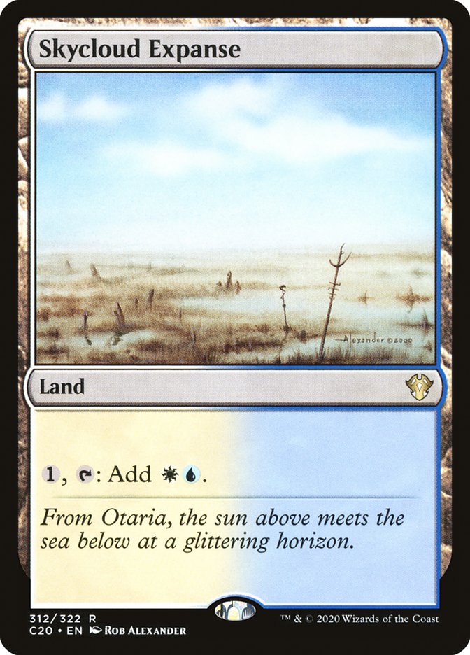 Skycloud Expanse [Commander 2020] | Clutch Gaming