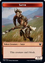 Satyr // Nightmare Double-Sided Token [Theros Beyond Death Tokens] | Clutch Gaming