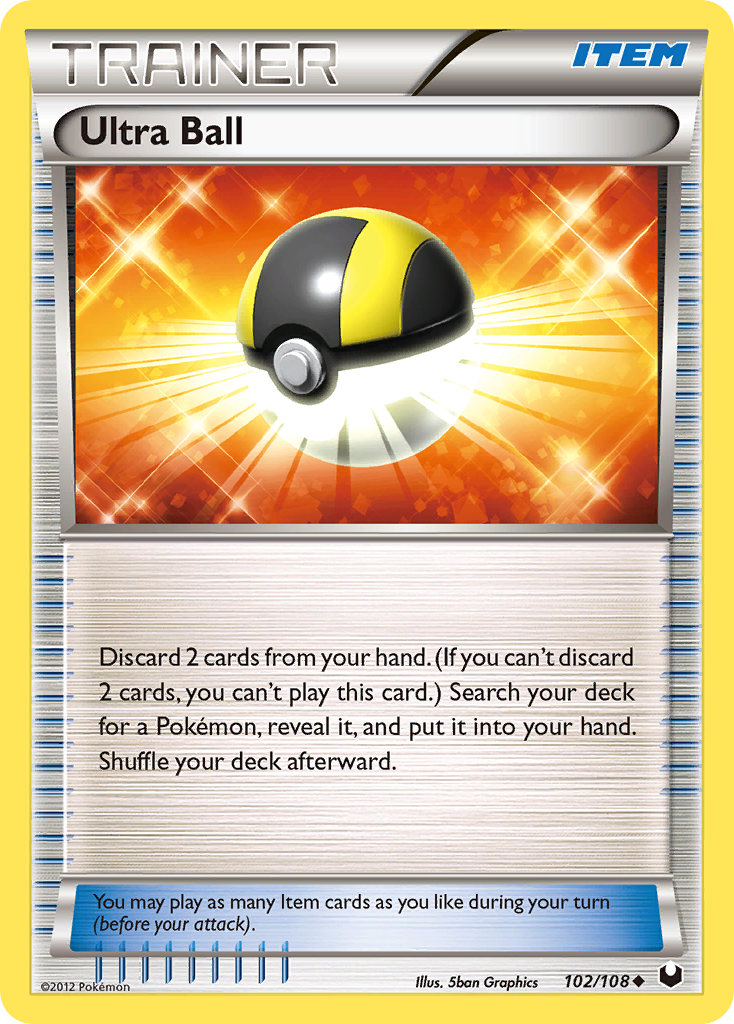 Ultra Ball (102/108) [Black & White: Dark Explorers] | Clutch Gaming