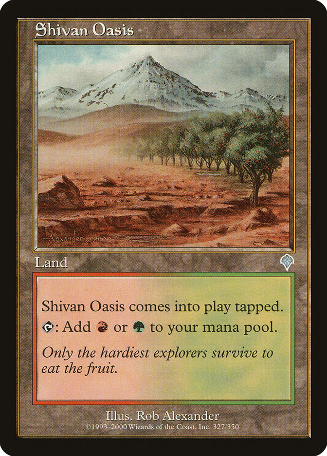 Shivan Oasis [Invasion] | Clutch Gaming