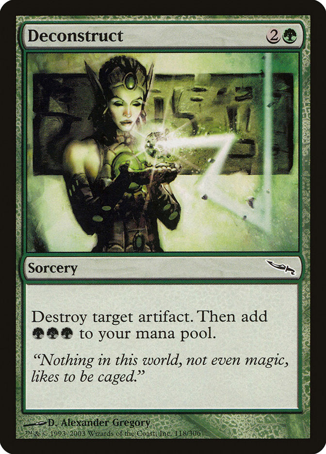 Deconstruct [Mirrodin] | Clutch Gaming