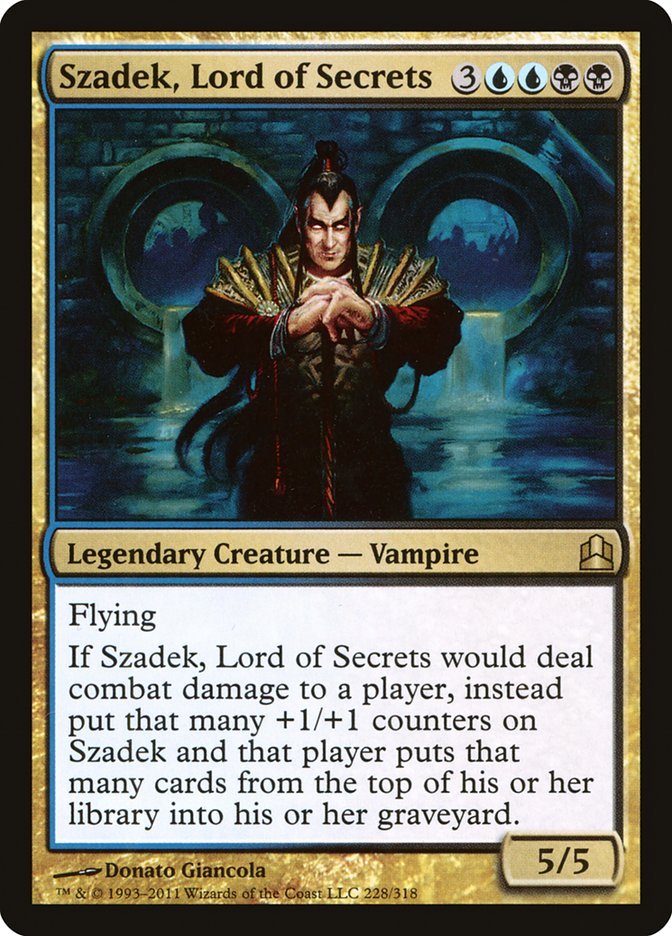 Szadek, Lord of Secrets [Commander 2011] | Clutch Gaming