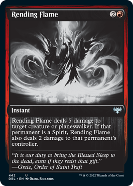 Rending Flame [Innistrad: Double Feature] | Clutch Gaming