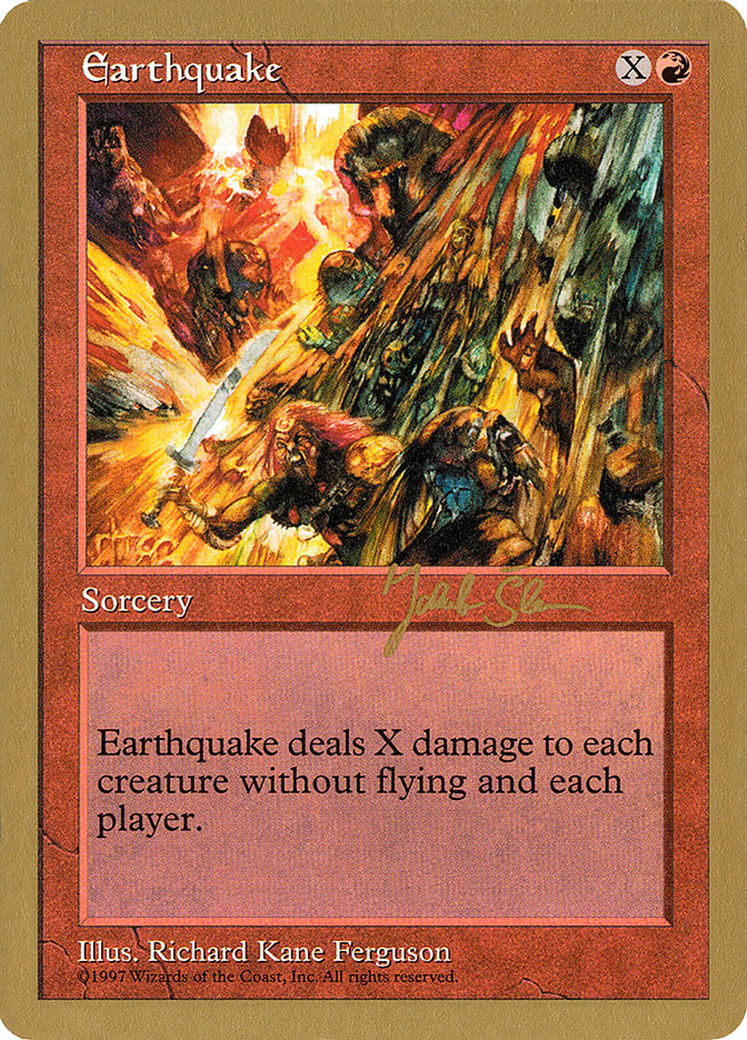 Earthquake (Jakub Slemr) [World Championship Decks 1997] | Clutch Gaming