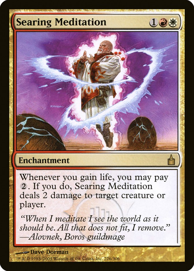 Searing Meditation [Ravnica: City of Guilds] | Clutch Gaming