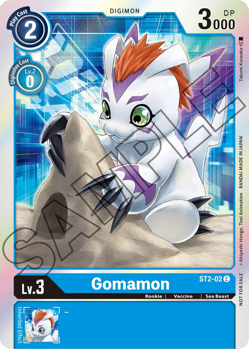 Gomamon [ST2-02] (Event Pack 1) [Starter Deck: Cocytus Blue Promos] | Clutch Gaming