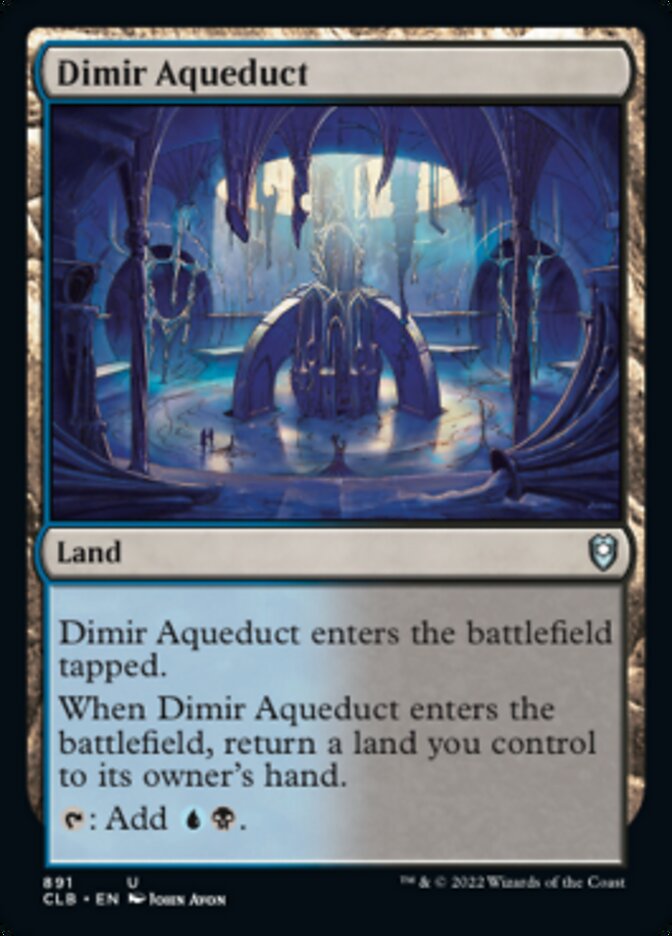 Dimir Aqueduct [Commander Legends: Battle for Baldur's Gate] | Clutch Gaming