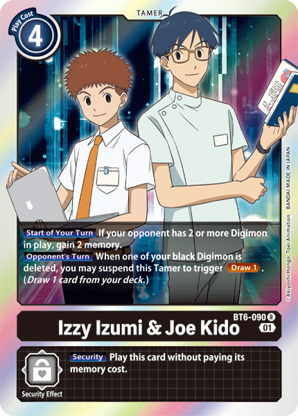 Izzy Izumi & Joe Kido [BT6-090] [Double Diamond] | Clutch Gaming