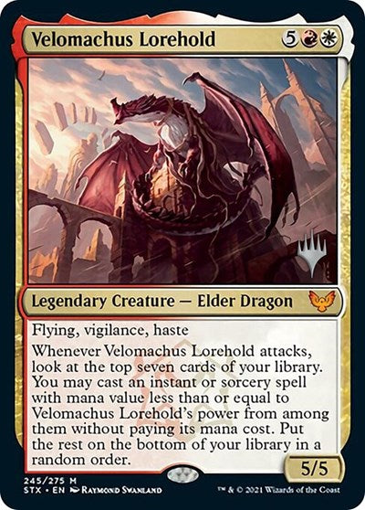 Velomachus Lorehold (Promo Pack) [Strixhaven: School of Mages Promos] | Clutch Gaming