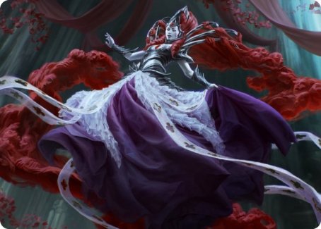 Olivia, Crimson Bride Art Card [Innistrad: Crimson Vow Art Series] | Clutch Gaming