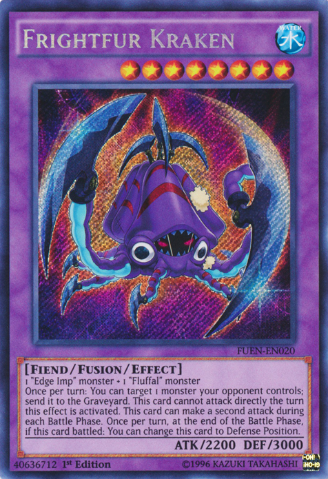 Frightfur Kraken [FUEN-EN020] Secret Rare | Clutch Gaming