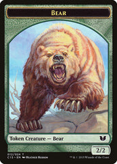 Bear // Spider Double-Sided Token [Commander 2015 Tokens] | Clutch Gaming