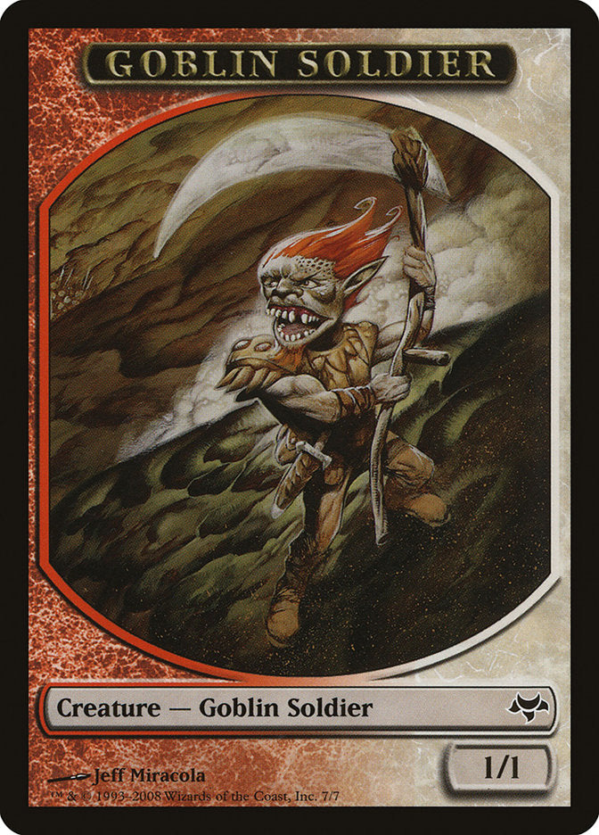 Goblin Soldier Token [Eventide Tokens] | Clutch Gaming