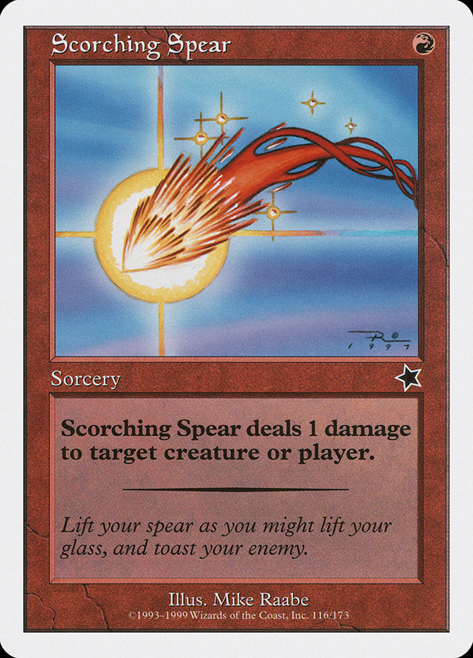 Scorching Spear [Starter 1999] | Clutch Gaming