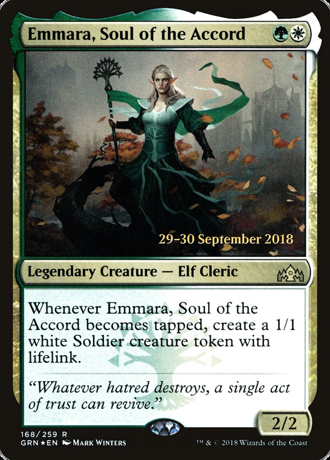 Emmara, Soul of the Accord [Guilds of Ravnica Prerelease Promos] | Clutch Gaming