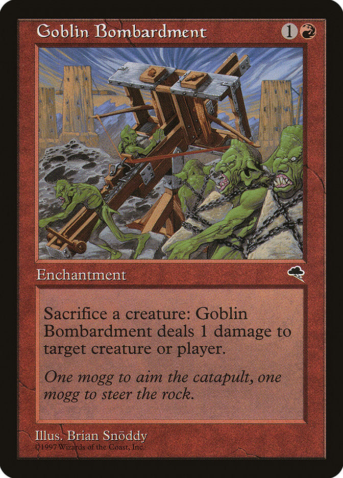 Goblin Bombardment [Tempest] | Clutch Gaming