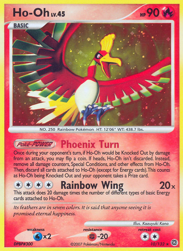 Ho-Oh (10/132) [Diamond & Pearl: Secret Wonders] | Clutch Gaming