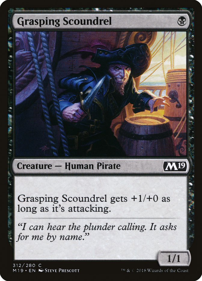 Grasping Scoundrel [Core Set 2019] | Clutch Gaming