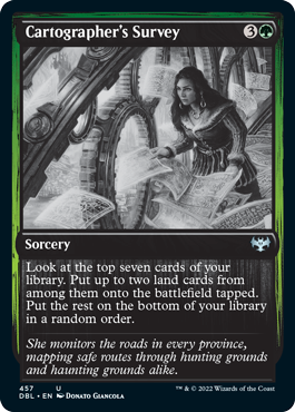 Cartographer's Survey [Innistrad: Double Feature] | Clutch Gaming