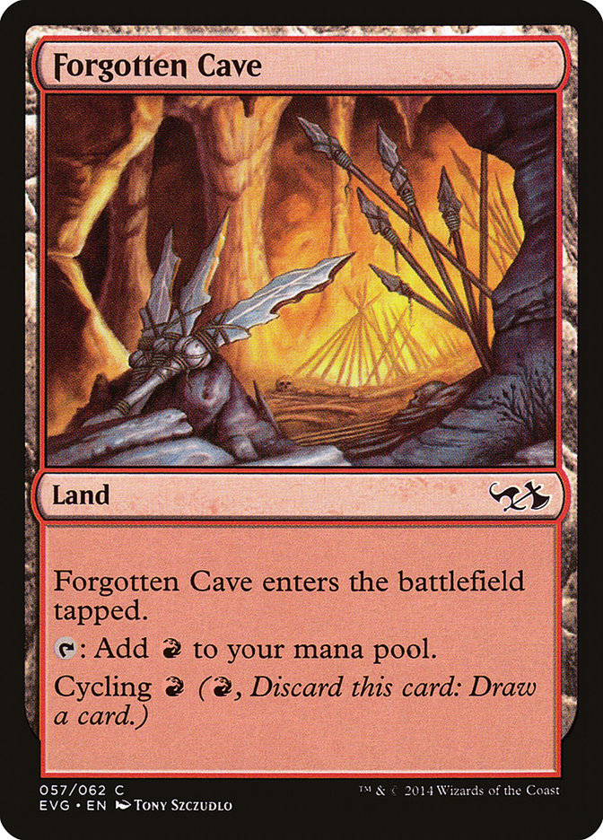 Forgotten Cave (Elves vs. Goblins) [Duel Decks Anthology] | Clutch Gaming