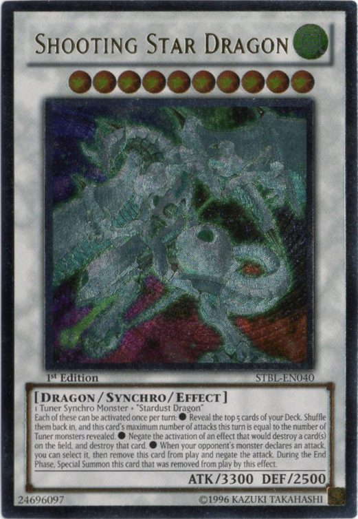 Shooting Star Dragon [STBL-EN040] Ghost Rare | Clutch Gaming