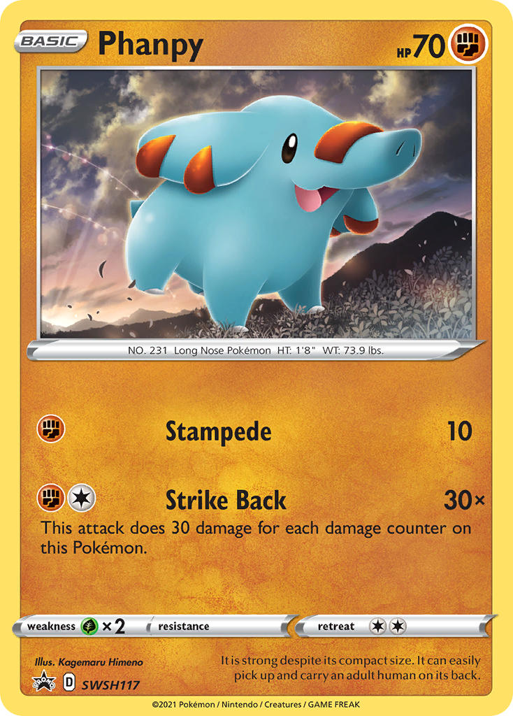 Phanpy (SWSH117) [Sword & Shield: Black Star Promos] | Clutch Gaming