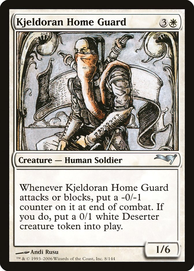 Kjeldoran Home Guard [Coldsnap Theme Decks] | Clutch Gaming