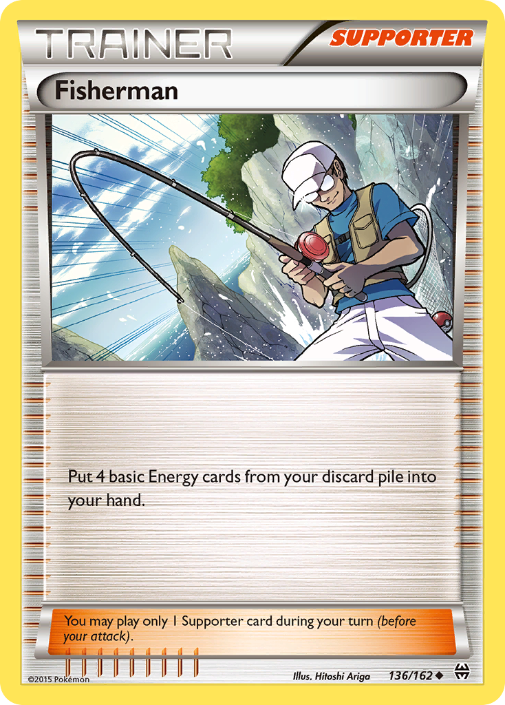 Fisherman (136/162) [XY: BREAKthrough] | Clutch Gaming