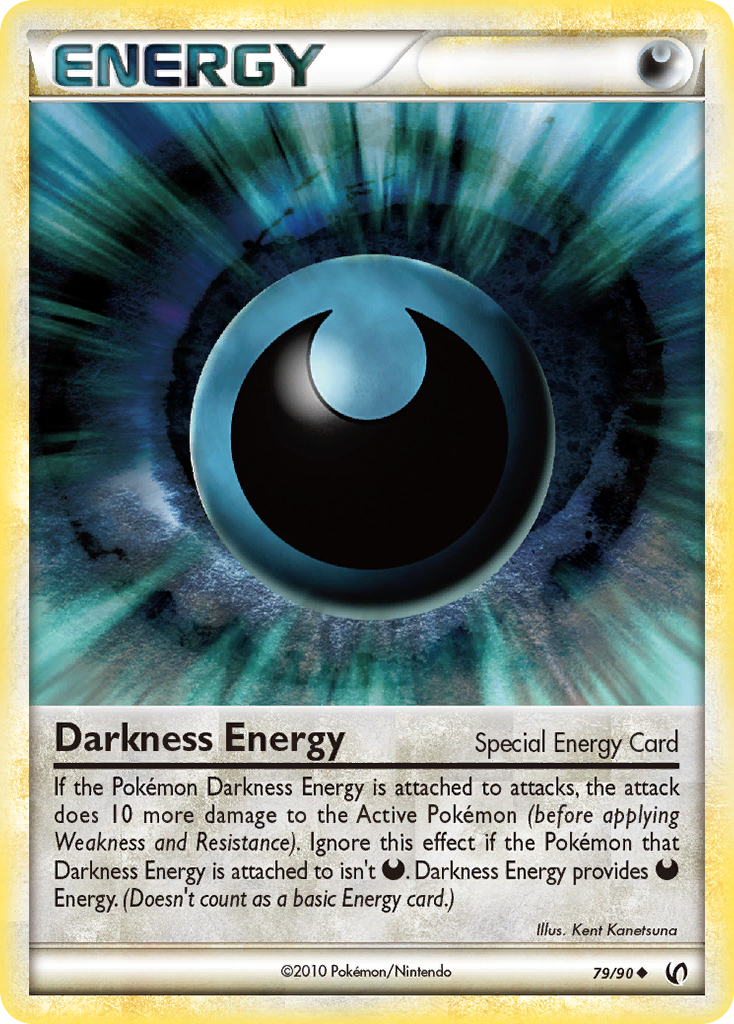 Darkness Energy (79/90) [HeartGold & SoulSilver: Undaunted] | Clutch Gaming