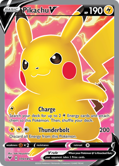 Pikachu V (170/185) [Sword & Shield: Vivid Voltage] | Clutch Gaming