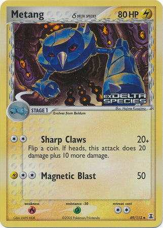 Metang (49/113) (Delta Species) (Stamped) [EX: Delta Species] | Clutch Gaming