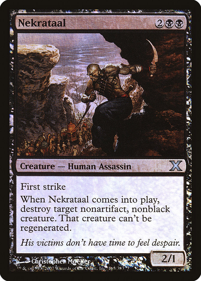 Nekrataal (Premium Foil) [Tenth Edition] | Clutch Gaming