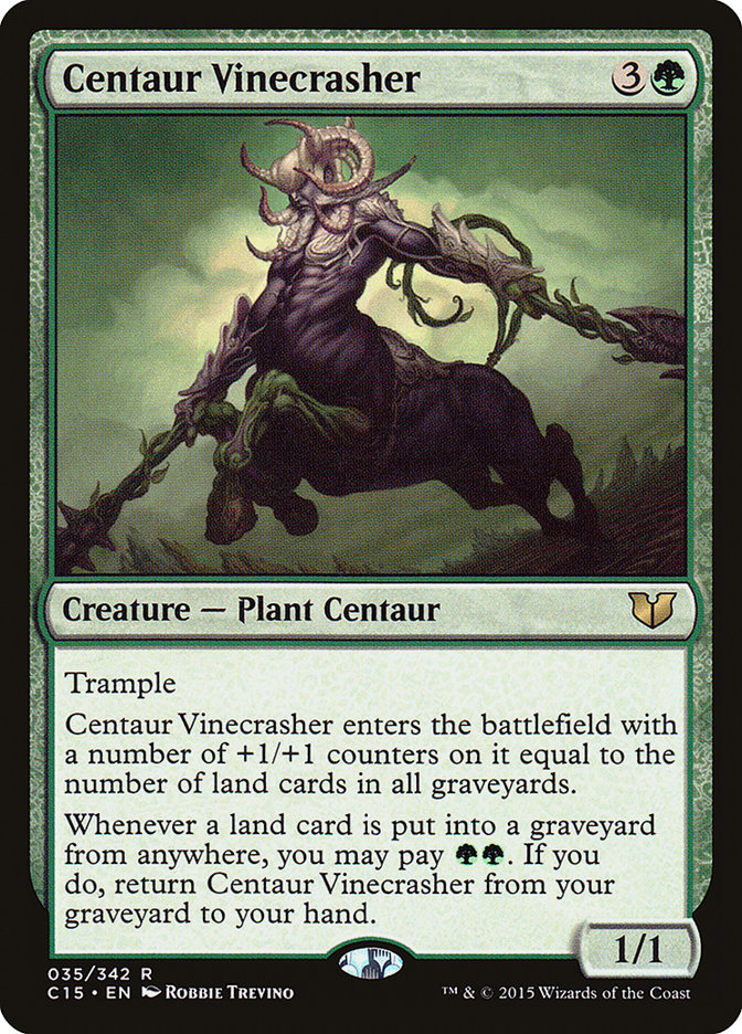 Centaur Vinecrasher [Commander 2015] | Clutch Gaming