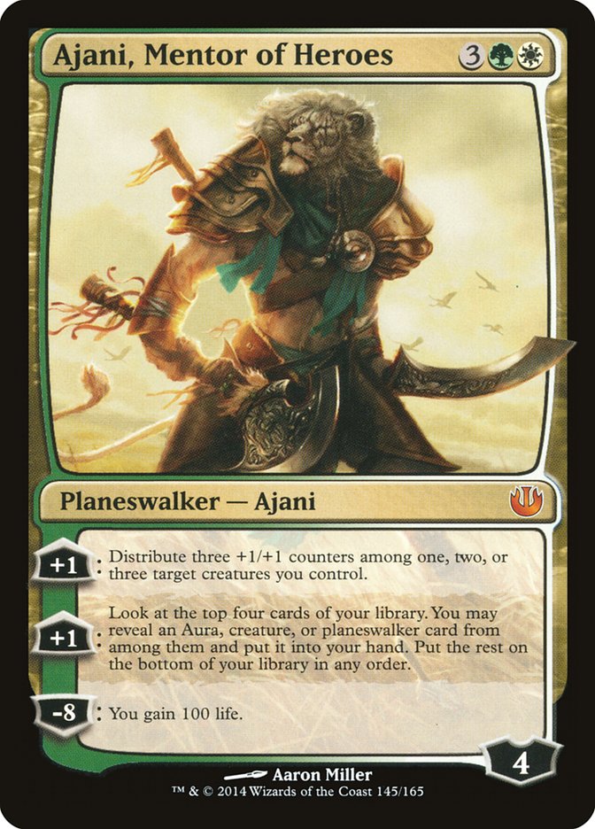 Ajani, Mentor of Heroes [Journey into Nyx] | Clutch Gaming