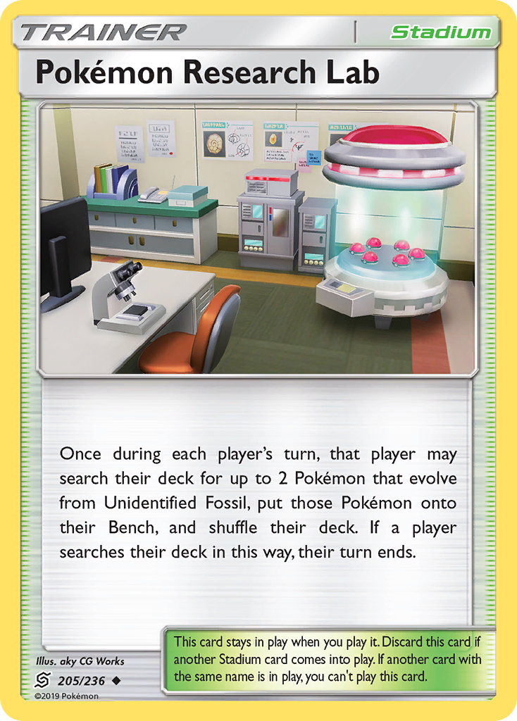 Pokemon Research Lab (205/236) [Sun & Moon: Unified Minds] | Clutch Gaming