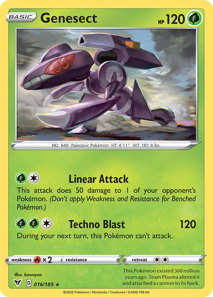 Genesect (016/185) [Sword & Shield: Vivid Voltage] | Clutch Gaming