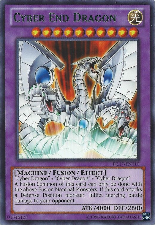 Cyber End Dragon (Green) [DL17-EN010] Rare | Clutch Gaming