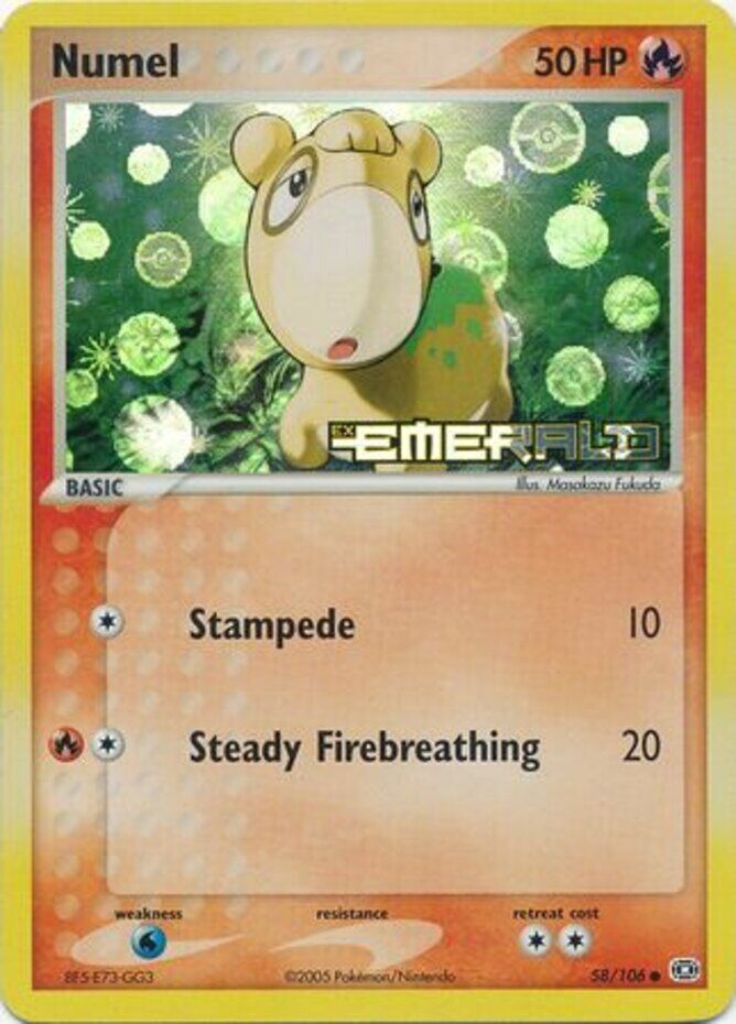 Numel (58/106) (Stamped) [EX: Emerald] | Clutch Gaming