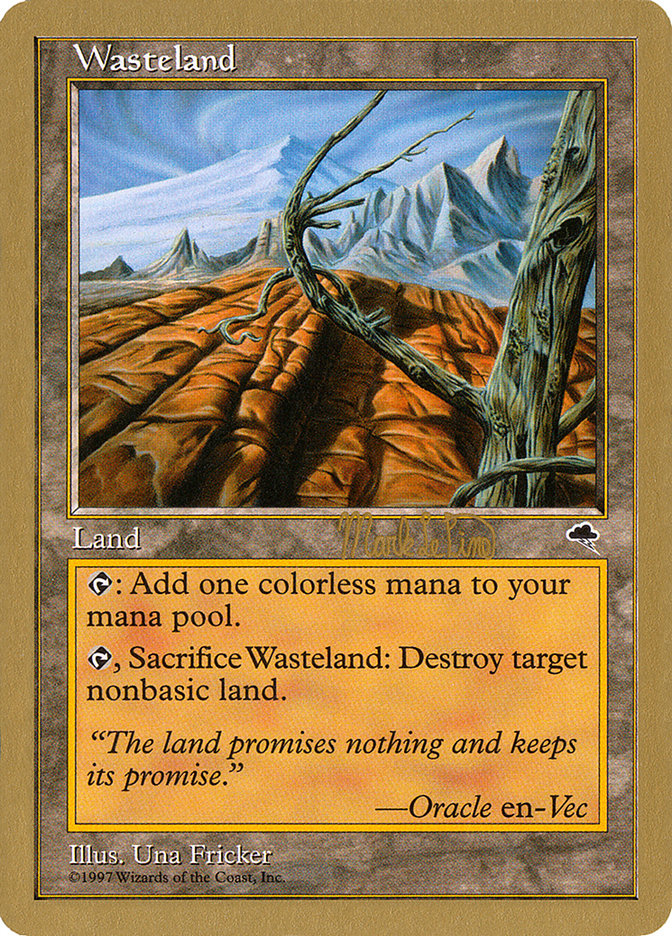 Wasteland (Mark Le Pine) [World Championship Decks 1999] | Clutch Gaming