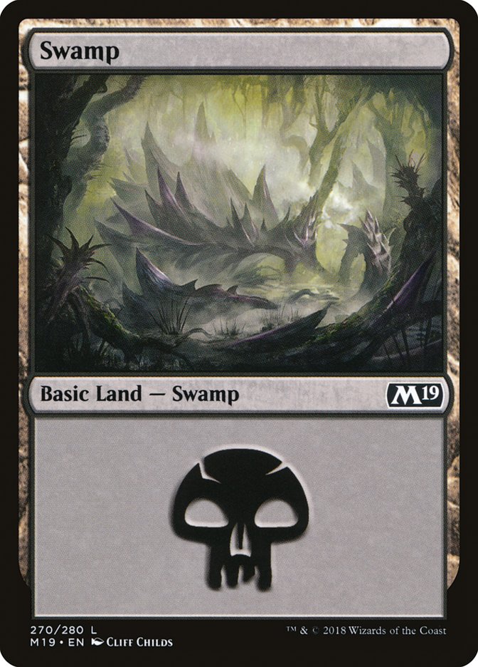 Swamp (270) [Core Set 2019] | Clutch Gaming