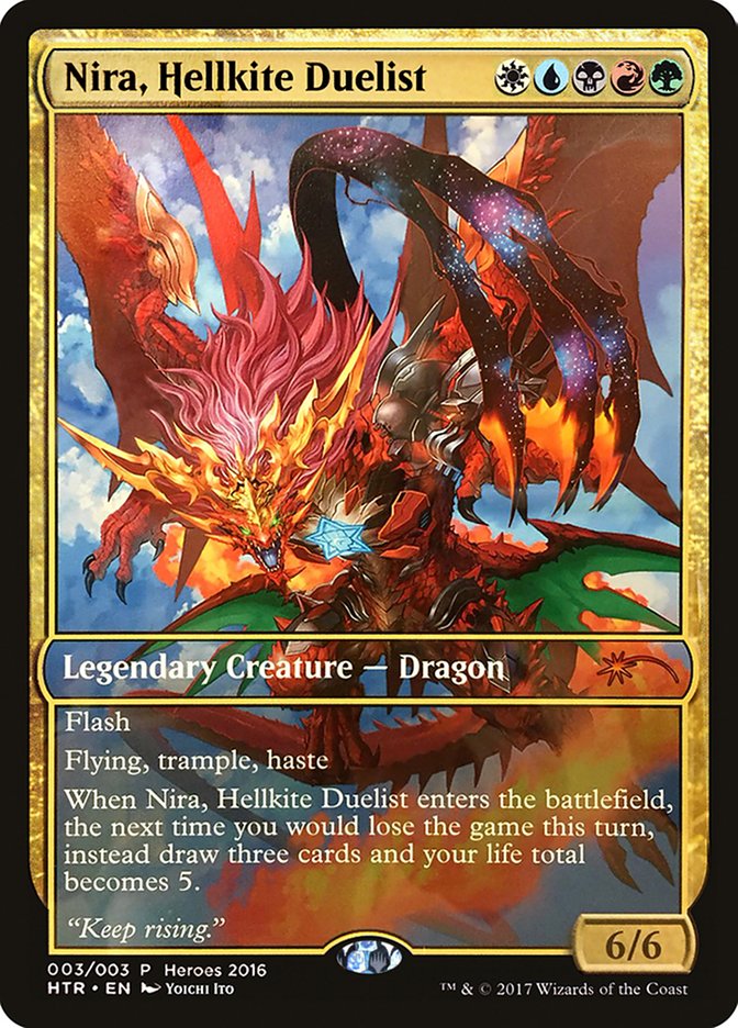 Nira, Hellkite Duelist [Heroes of the Realm] | Clutch Gaming