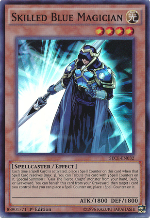 Skilled Blue Magician [SECE-EN032] Super Rare | Clutch Gaming