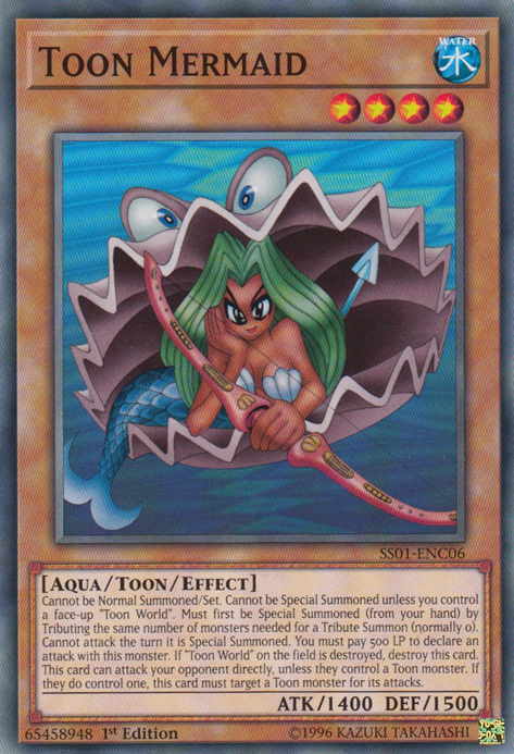 Toon Mermaid [SS01-ENC06] Common | Clutch Gaming