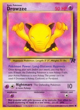 Drowzee (54/82) [Team Rocket Unlimited] | Clutch Gaming